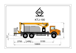 ابعاد ترافیکی بالابر KTJ190